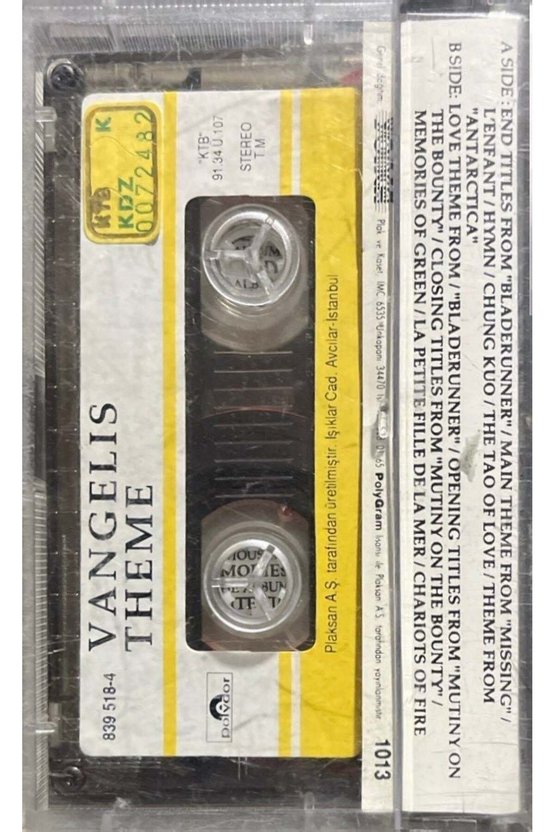 Vangelis Themes Kaset