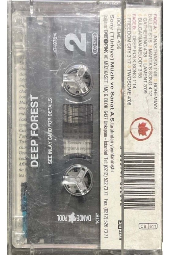 Deep Forest Boheme Kaset