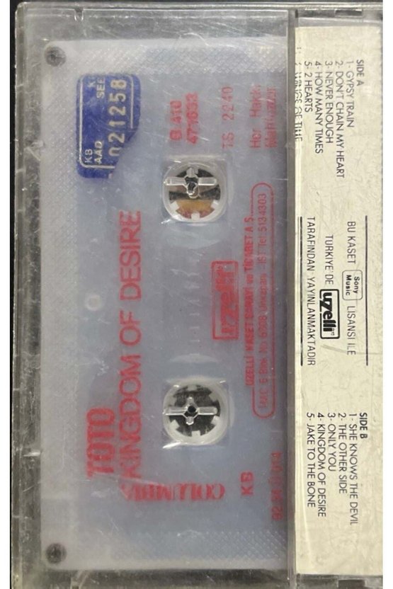 Toto Kingdom Of Desire Kaset