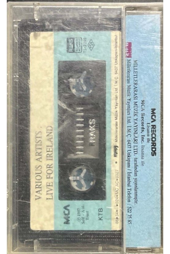 Live For Ireland Kaset