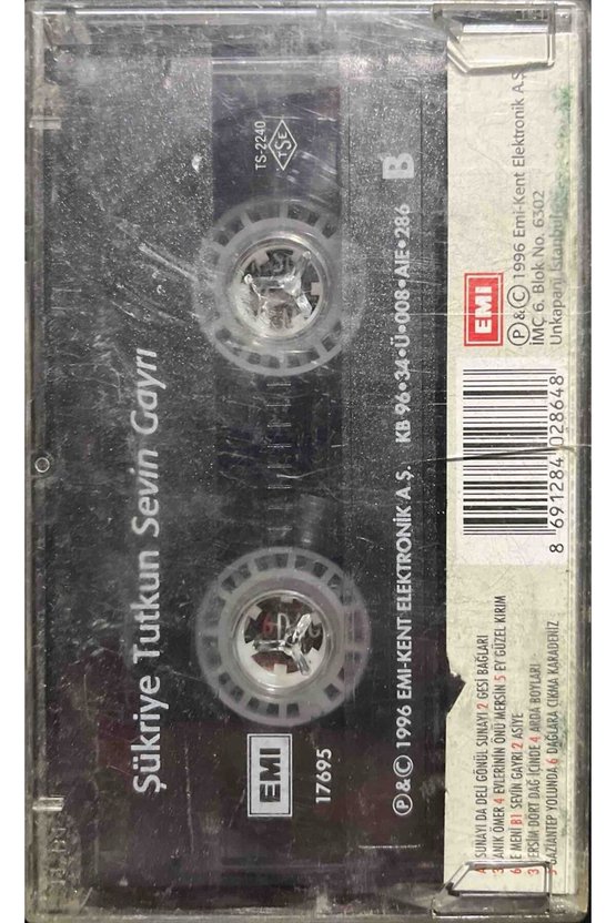 Şükriye Tutkun Sevin Gayrı Kaset