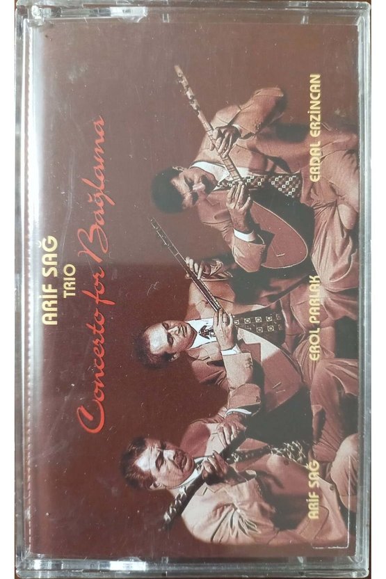 Arif Sağ Tro Concerto for Bağlama Arif Sağ Erol Parlak Erdal Erzincan KASET
