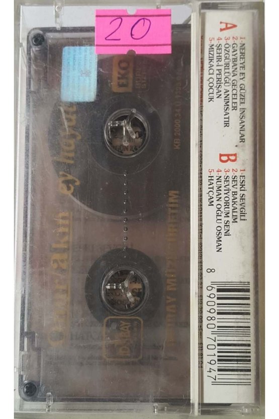 Onur Akın Nereye Ey Güzel İnsan Açılmamış Jelatininde Kaset