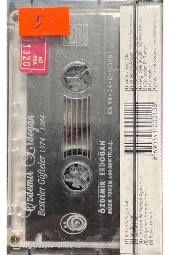 Özdemir Erdoğan Besteler - Güfteler 1974 - 1984 Kaset