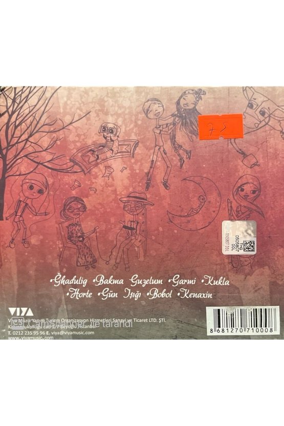 (PLAK DEĞİLDİR CD DİR) Cd Meluses Ghadulik Cd