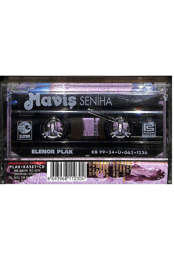 SENİHA – MAVİŞ – KASET – 1999 – KASET- AMBALAJINDA