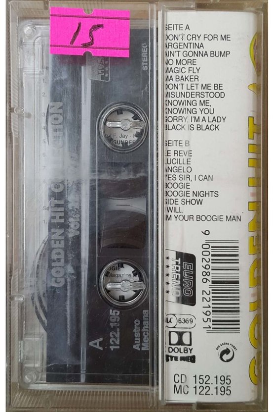 Original-Aufnahmen Golden Hit Collectiion 1977 Kaset