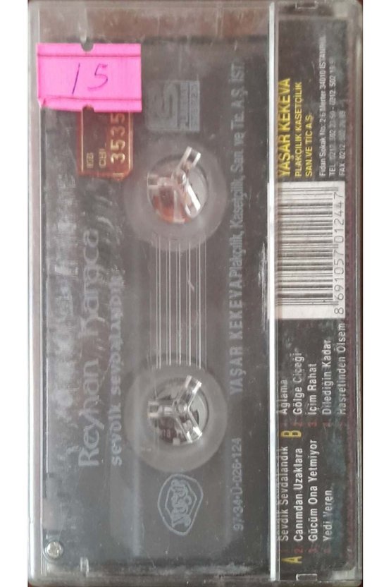 Reyhan Karaca Sevdik Sevdalandık Kaset