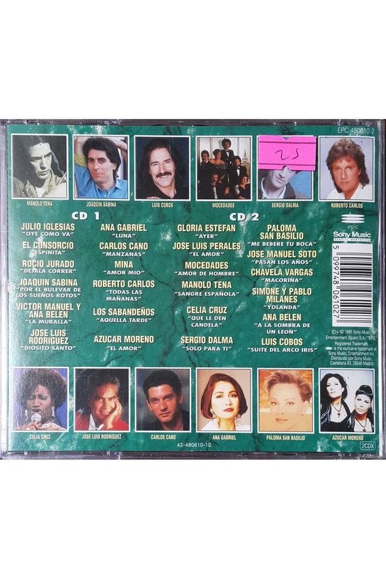 (PLAK DEĞİLDİR CD DİR) Cd Gigantes 3 Cd