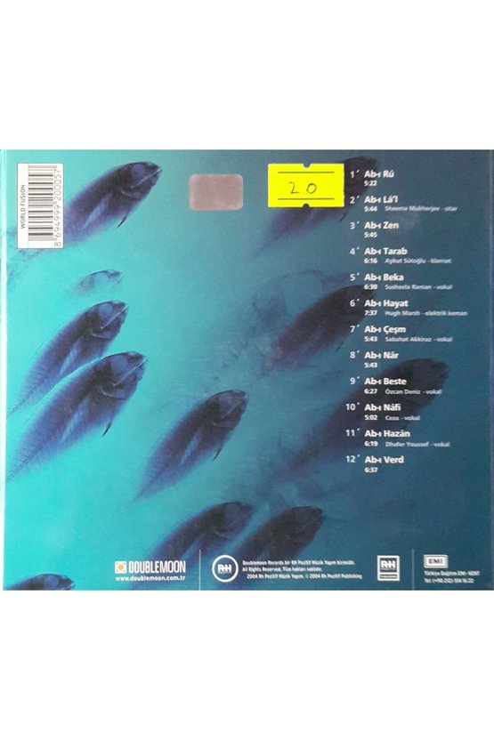 (PLAK DEĞİLDİR CD DİR) Cd Mercan Dede Su Cd