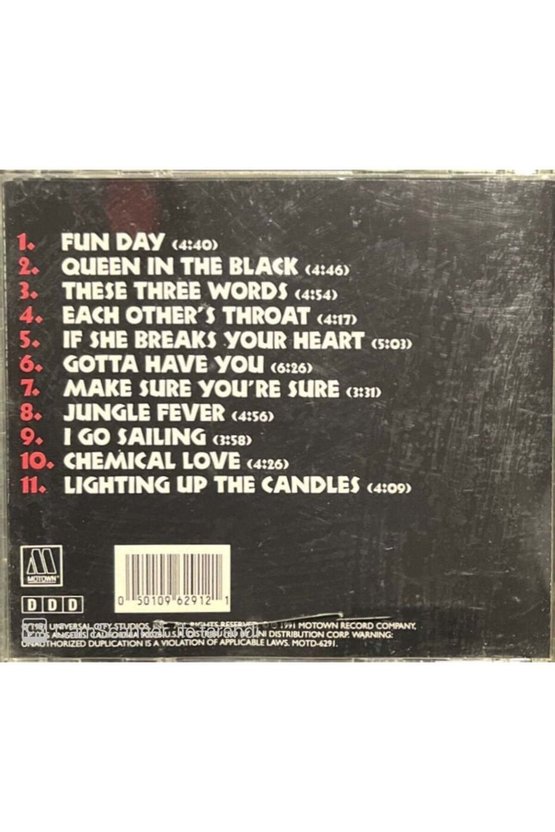 (PLAK DEĞİLDİR CD DİR) Cd Stevie Wonder Jungle Fever Cd