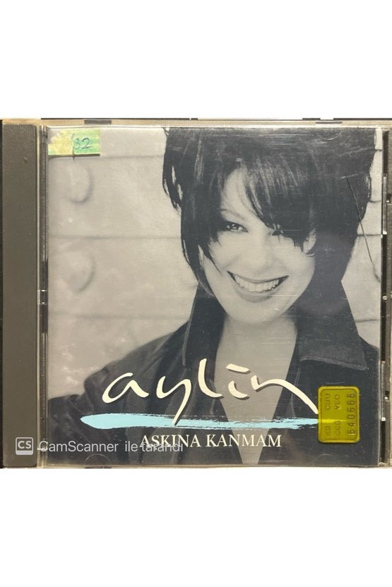 (PLAK DEĞİLDİR CD DİR) Cd Aylin Aşkına Kanmam Sarı Bandrollü Cd