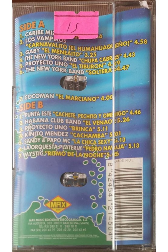 Caribe Mix Mc1 Kaset