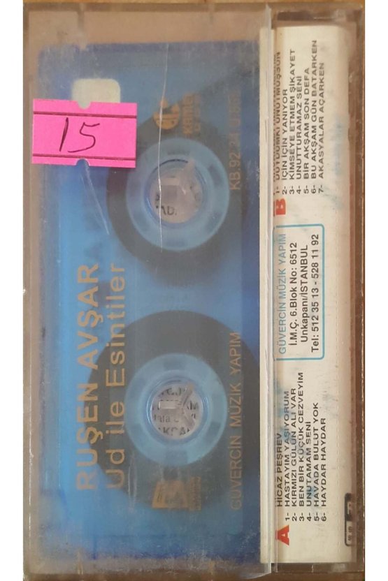 Ruşen Avşar Bir Yudum Nostalji Ud İle Esintiler Kaset