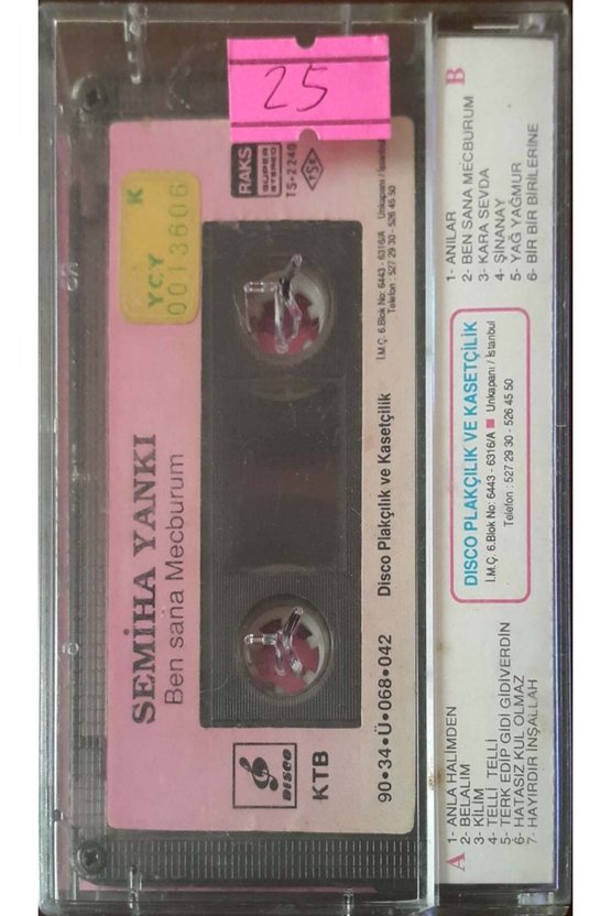 Semiha Yankı Ben Sana Mecburum Kaset