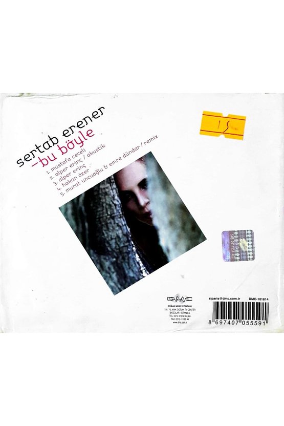 (PLAK DEĞİLDİR CD DİR) Cd Sertab Erener Bu Böyle Cd