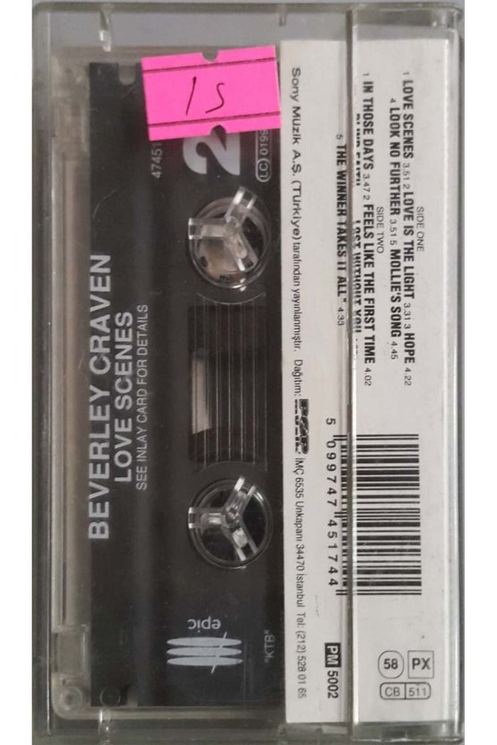 Beverley Craven Love Scenes Kaset