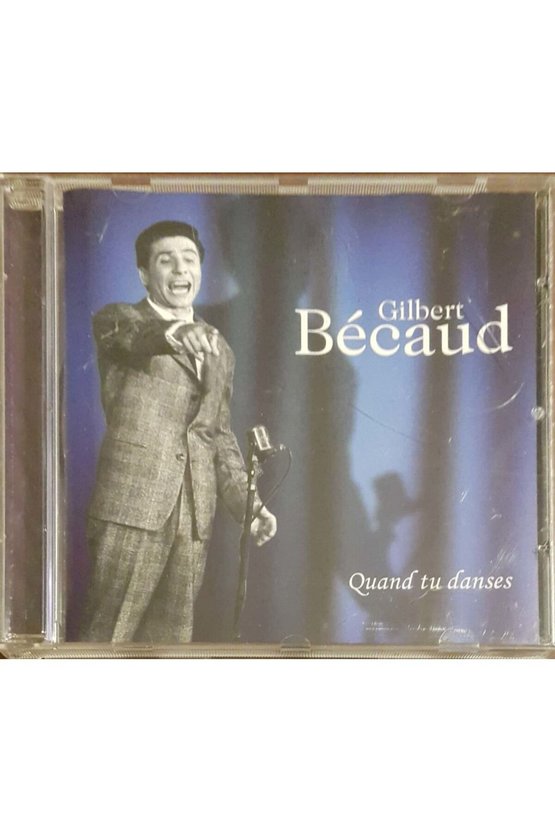 (PLAK DEĞİLDİR CD DİR) Cd Gülbert Becaud Quand Tu Danses Cd