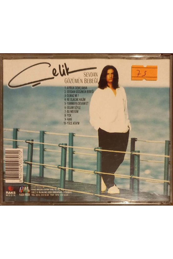 CD Çelik Sevdan Gözümün Bebeği Sarı Bandrollü CD