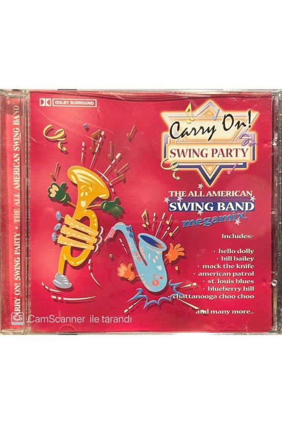 (PLAK DEĞİLDİR CD DİR) Cd Carry On Swing Party Cd