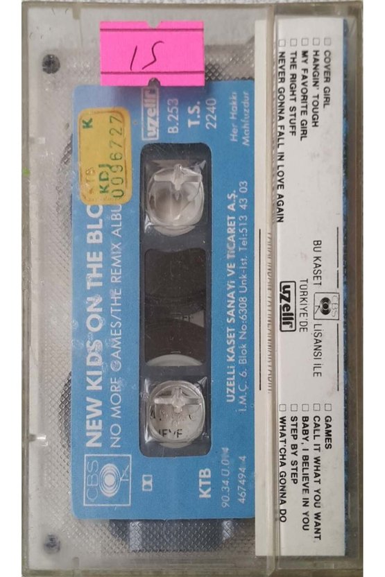 New Kids On The Block No More GamesThe Remix Album Kaset