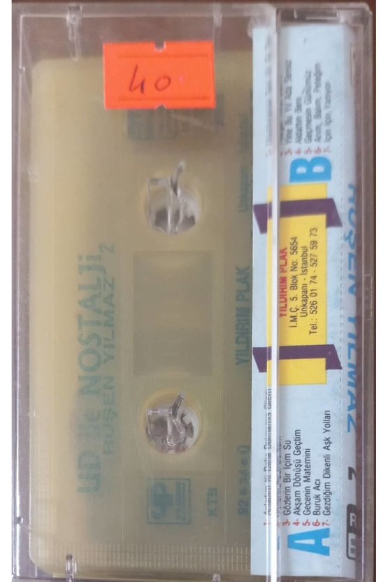 Ruşen Yılmaz Ud ile Nostalji 2  Kaset