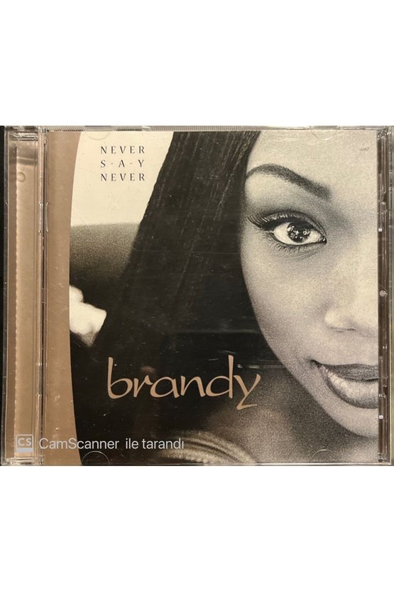 (PLAK DEĞİLDİR CD DİR) Cd Brandy Never Say Never Cd