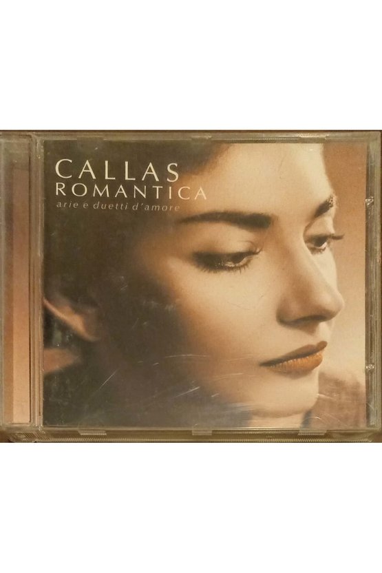 (PLAK DEĞİLDİR CD DİR) Cd Callas Romantica Cd