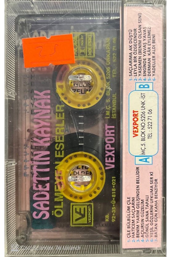 Sadettin Kaynak 1895-1961 Kaset