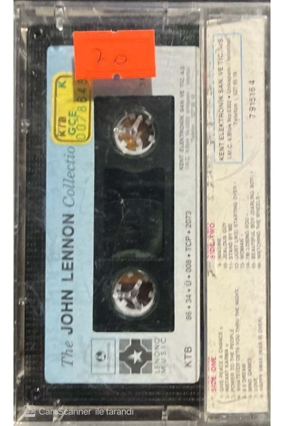 The John Lennon Collection Kaset