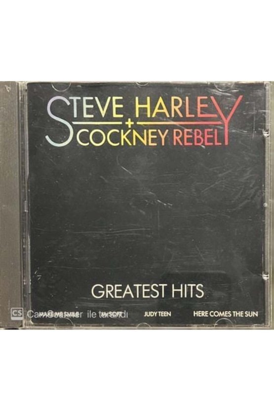(PLAK DEĞİLDİR CD DİR) Cd Steve Harley Scockney Rebel Greatest Hits Cd