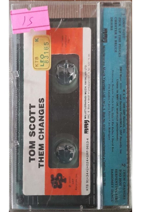Tom Scott Them Changes Kaset