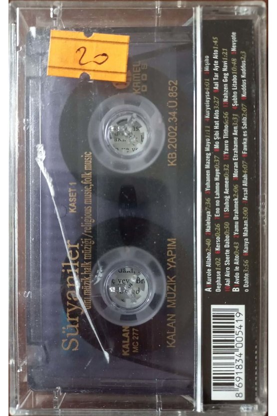 Süryaniler Kaset 1 KASET