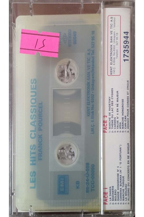 Les Hits Classiques Franck Pourcel Kaset