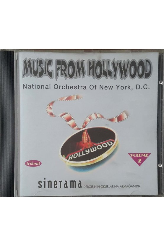 (PLAK DEĞİLDİR CD DİR) Cd Music From Hollywood Sinerama Voume 2 Cd