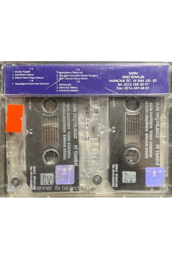 Ergun Hiçyılmaz Fi Tarihi Double Kaset