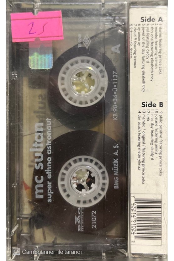 MC Sultan Super Ethno Astronaut Kaset