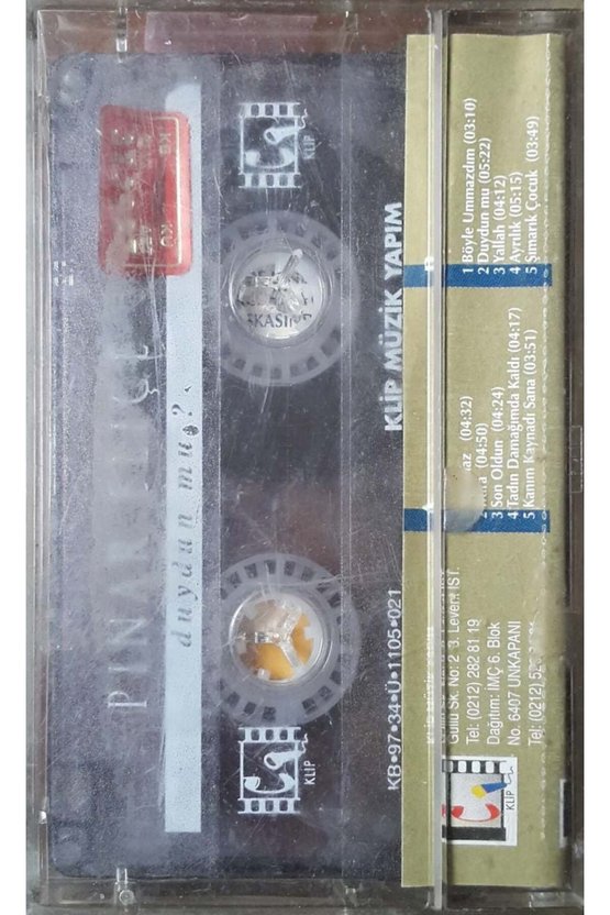 Pınar Eliçe Duydunmu ! Kaset
