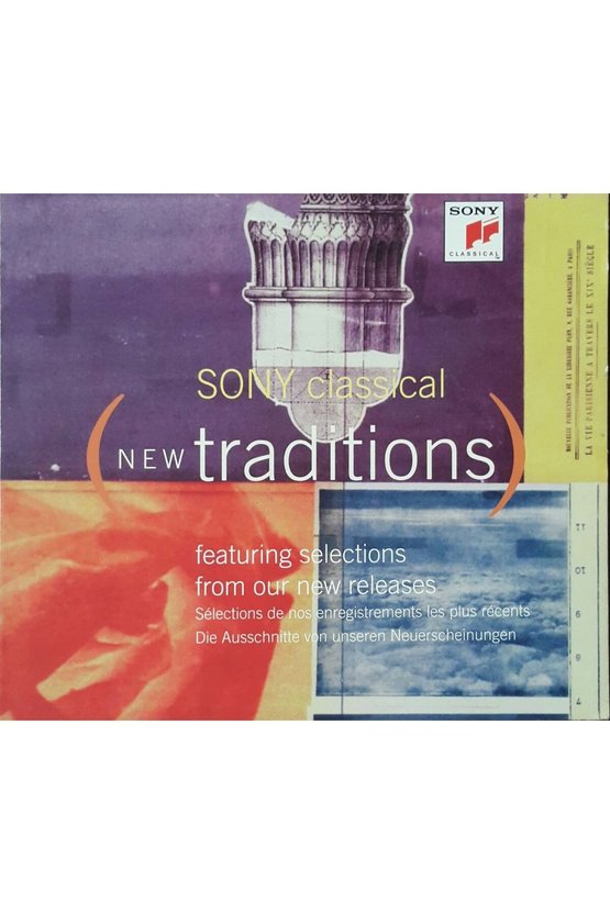 (PLAK DEĞİLDİR CD DİR) Cd Sony Classical New Traditions Cd