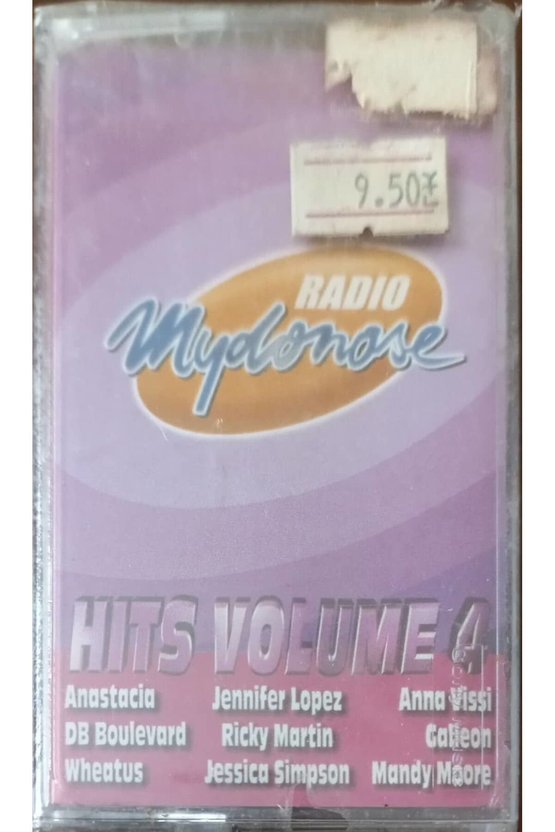 Mydonose Hits Vol.4  Açılmamış jelatininde Kaset