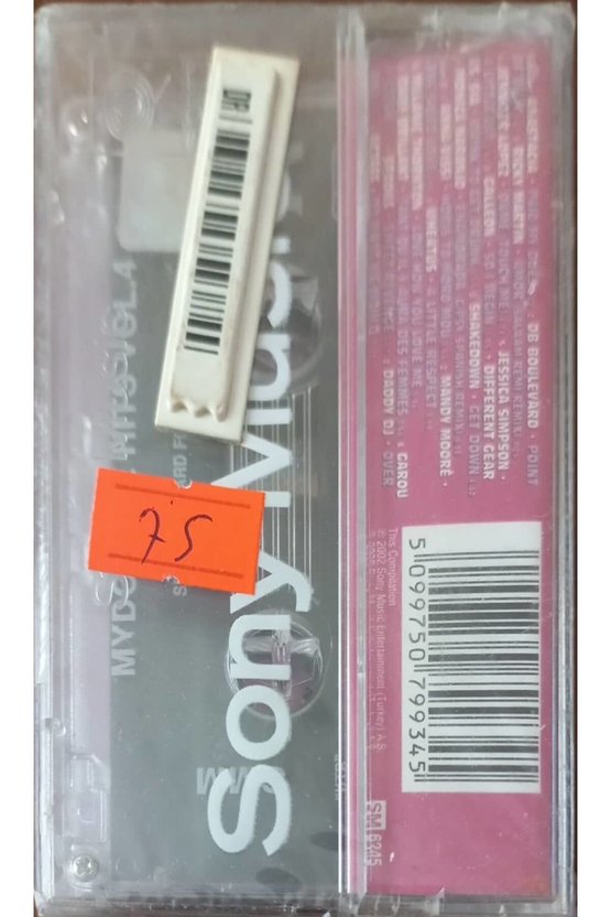 Mydonose Hits Vol.4  Açılmamış jelatininde Kaset