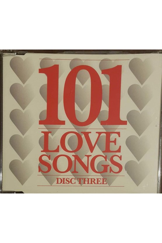 (PLAK DEĞİLDİR CD DİR) Cd 101 Love Songs Disc Three Cd