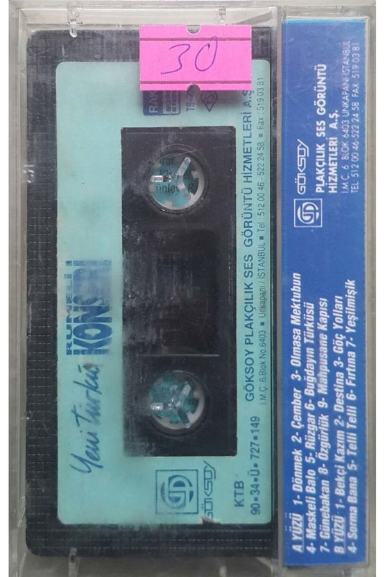 Zülfü Livaneli Neylersin Kaset