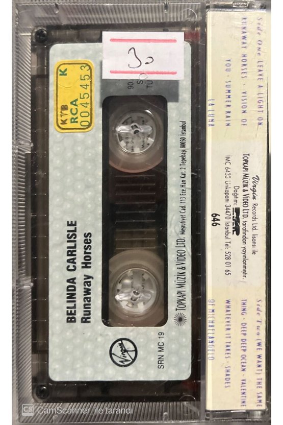 Belinda Carlisle Runaway Horses Kaset