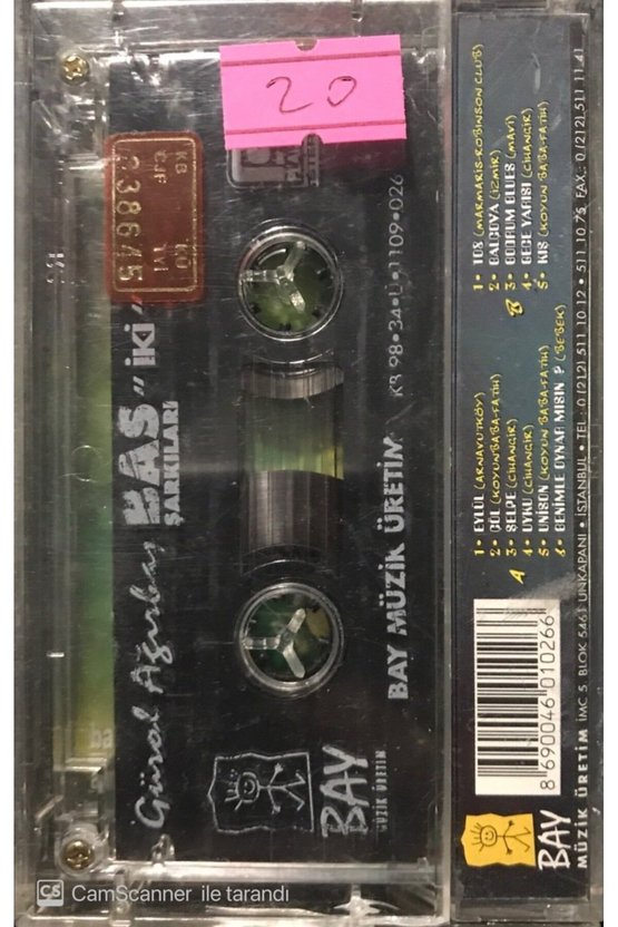 Gürol Ağırbaş Bas Şarkıları Kaset