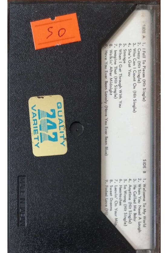 Patsy Cline The Country Hall Of Fame Kaset
