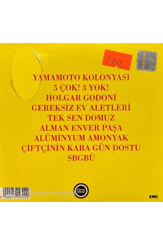 (PLAK DEĞİLDİR CD DİR) Cd Haossaa Açılmamış Ambalajında Cd