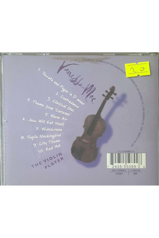 (PLAK DEĞİLDİR CD DİR) Cd Vanessa-mae The Violin Player Cd