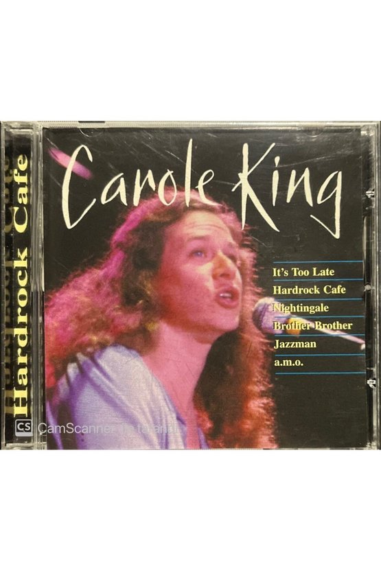 (PLAK DEĞİLDİR CD DİR) Cd Carole King Hardrock Cafe Cd