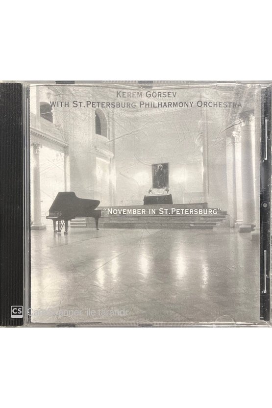 (PLAK DEĞİLDİR CD DİR) Cd Kerem Görsev November In St.petersburg Cd